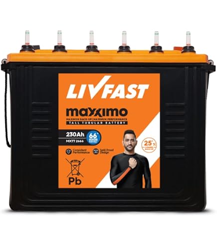 matoto様 Livfast Maxximo Tall Tubular High-Performance Battery MXTT 1936