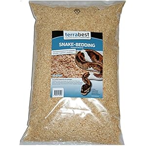 Snake Bedding, Premium Substrat Einstreu 10 Liter Bodengrund Einstreu Terrarium