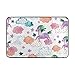 Produktbild DEZIRO Rainbow Einhorn Polyester Schuhe Schaber Bereich Teppich Fußmatte Teppich Eintrag Way Bodenmatten Home Dec Rutschfeste Waschbar, Polyester, 3, 23.6x15.7 inch