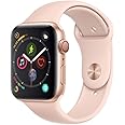 Apple Watch Series 4 44mm (GPS + Cellular) - Cassa In Alluminio Color Oro Con Cinturino Sport Rosa Sabbia (Ricondizionato)