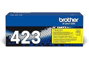 BROTHER Toner Cartridges, Yellow, High Yield