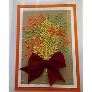 Grußkarte Herbstblätter (Stampin up)