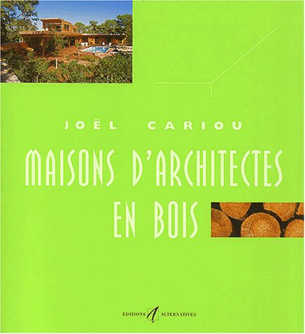 couverture de : Maisons d'architectes en bois