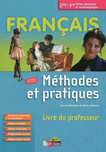 Livres Couvertures de Méthodes et pratiques 2de/1re • Livre du professeur