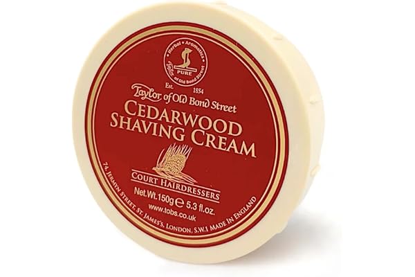 Taylor Of Old Bond Street Crème à Raser Bois de Cèdre 150 g