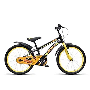 Vector 91 Boom 20T Black Single Speed Kids Cycle