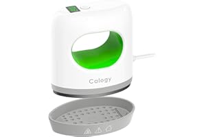 Calogy Mini macchina della pressa, Plotter di trasferimento 4 livelli di temperatura max 210℃ riscaldamento rapido precisione stampa ferro per magliette, polsini, scarpe, tazze e bricolage