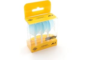 CUESOUL Asta per Freccette e Alette Integrate Forma Ala Standard/Grande, Colore graduato, Set di 3 Pezzi