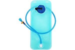 DHKFXKT Hydration Bladder, 1 Pcs Leak Proof Water Bladder, 2L with Insulated Hose, for Hydration Pack for Cycling, Hiking, Running, Climbing, Biking(Blue)