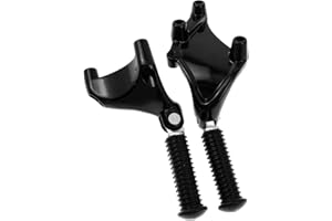 YHMTIVTU Motorrad Fußrasten hinten Beifahrerfußrasten Fußrasten Pedal Fit für Harley Sportster Iron XL 883 1200 48 72 2014-2019