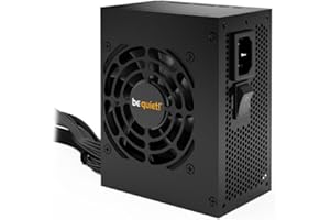 be quiet! SFX Power 3 450W: 80 Plus Bronze, ventola di qualità da 80mm a controllo temperatura, linea 12V robusta, 2 connessioni PCIe per GPU potenti, BN321