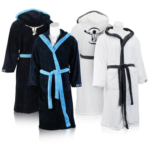 Chiemsee Bademantel dunkellila Gr. L - 2