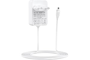ISISYU 15W Netzteil für Echo Dot (3./4./5. Gen), Echo Dot mit Uhr (3./4./5. Gen), Echo Dot Kids Edition, Echo Show 5(1./2. Gen), Echo Spot, Pop, Fire TV Cube Ladegerät Netzadapter, 1.5M Ladekabel, Weiß