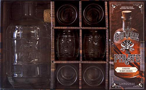 Download Coffret La cuvée du pirate : Contient : 1 bouteille en verre de 1,5L, 6 shooters en verre Download Coffret La cuvée du pirate : Contient : 1 bouteille en verre de 1,5L, 6 shooters en verre