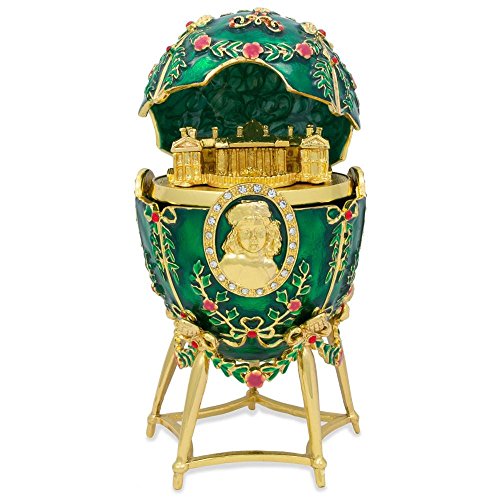 1908 Alexander Palace Musikspieluhr Fabergé-Ei