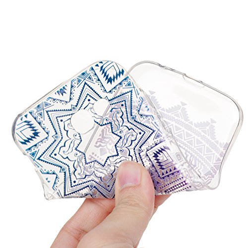 Badalink für Samsung Galaxy A5 (2017) Hülle Schutzhülle Bunt Silikon Weicherem Gummi Bumper für Samsung Galaxy A5 A520F – Fünfzackigen Stern Style Cover Handyhülle Schale TPU - 2