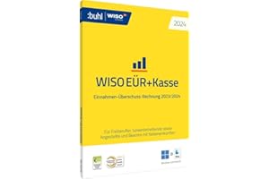 BUHL DATA SERVICE WISO EÜR+Kasse 2024: Einnahmen-Überschuss-Rechnung 2023/2024 für Windows und macOS (WISO Software)