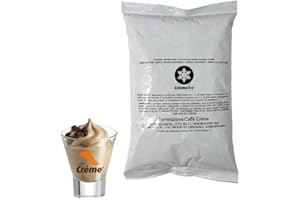 Crème Ice - Preparato per Crema Caffè - Busta da 900g - Ideale per Granitori e creme caffè fredde - Caffè Crème