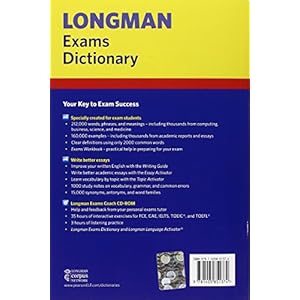 Longman exams dictionary. Con CD-ROM