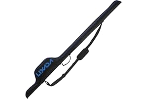 Lixada 1.6m Borsa Canna Da Pesca Pieghevole Custodia Canna da Pesca Borsa da Viaggio Canna da Pesca Palo Tackle Caso di Stoccaggio Borsa Supporto Canna da Pesca Pieghevole Portatile Grande Capacità