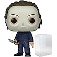 Funko POP Halloween - Michael Myers (New Pose) Pop! Vinyl Figure (Bundled with Compatible Pop Box Protector Case), Multicolored, 3.75 inches