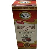 KRK Gıda Soğuk Sıkım Hindistan Cevizi Yağı 20 cc &ndash;%100 Saf Cocos Nucifera &ndash; Doğal Bakım ve &Ccedil;ok Ama&ccedil;lı Kullanım