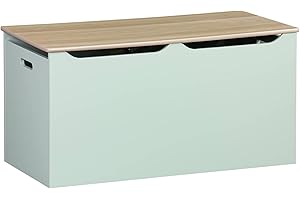 Alice's Home sweeek - Baúl de Juguetes - Tobias - 80x40 cm, Tapa abatible, Asas Laterales