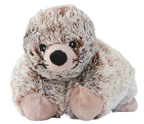 WarmiesWärme Kissen Robbe Hirsefüllung Greenlife Wärmetier