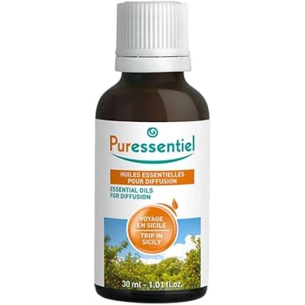 Miscela Oli Essenziali Puressentiel RESP OK - 18 Oli Puri Per Diffusione, Aiuta La Respirazione, 30 Ml