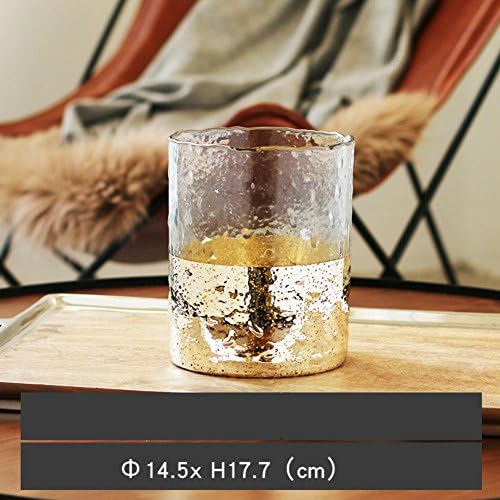 XINYOUER Creative glass vase,Nordic modern Living room flower arrangement Dried flowers hydroponic-I