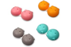 Sport Vision Nouveaux Hippo Animaux Étuis à lentilles de contacte Certifié CE & Approuvé par FDA