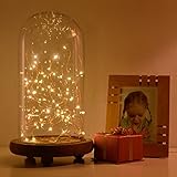 2 Stück 60er Micro LED Lichterkette Draht Batterie-betrieben Kupferdraht Lichterketten mit Timer Warmweiß Wasserdicht für Innen und Außen Weihnachtsbeleuchtung Deko Von Decornova - 6