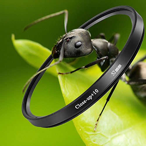 Neewer 52MM Quatre Pi  ces Filtre Kit Macro Close-up   1  2  4  10  avec Pochette de Filtre pour NIKON et autres Cam  ra Lens