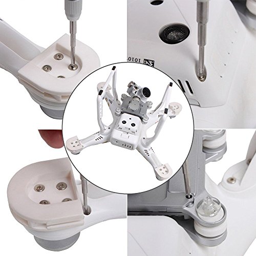 Mini Schraubendreher Set,Drillpro 13-teilig Magnetische Präzisions Schraubendreher Reparatur Werkzeug set,Magnetisierbar, Torque, Schlitz, Kreuzschlitz, Etui in Lederoptik für Handy PC Laptop Macbook - 6