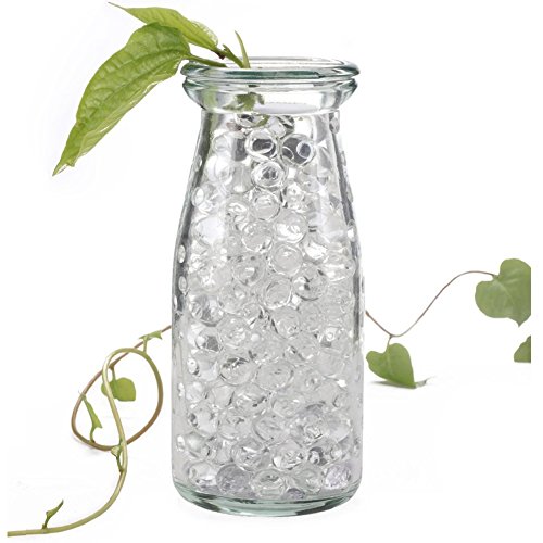 comprare on line AINOLWAY Perline di acqua pulita 450g Borsa (Quasi 40.000 pezzi) Terreno di cristallo trasparente per i bambini prezzo