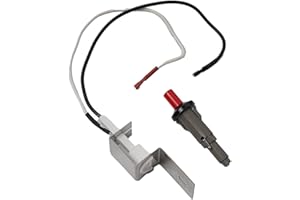 COOKIBLEND Kit de repuesto de encendedor de parrilla para Weber Q100 Q120 Q200 Q220 Q1000 Q2000 accesorios de parrilla de gas, piezas de repuesto, botón de encendido de fuego