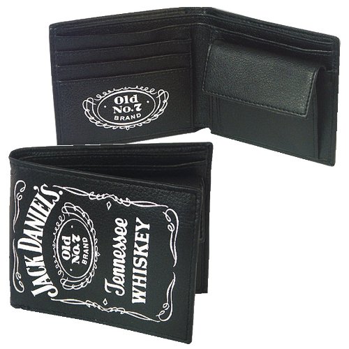Preisvergleich Produktbild Jack Daniel's Geldbeutel mit Classic Logo bedruckt