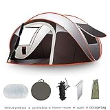 【GARANTIE】 Mit unserer 100% RISIKOFREIEN ZUFRIEDENHEITSGARANTIE haben Sie nichts zu verlieren. Wir sind uns jedoch ziemlich sicher, dass Sie von diesem Campingzelt begeistert sein werden.