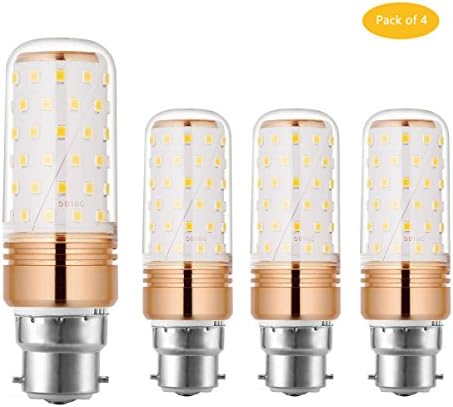 Ahevo 15W B22 LED Corn Bulbs, 100-120W Incandescent Bulbs Equivalent, Warm White, 1500Lm, Non-Dimmable (3000K,3 Pack)