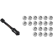 Axe creux vélo pour roue arrière pour blocage rapide 145 mm