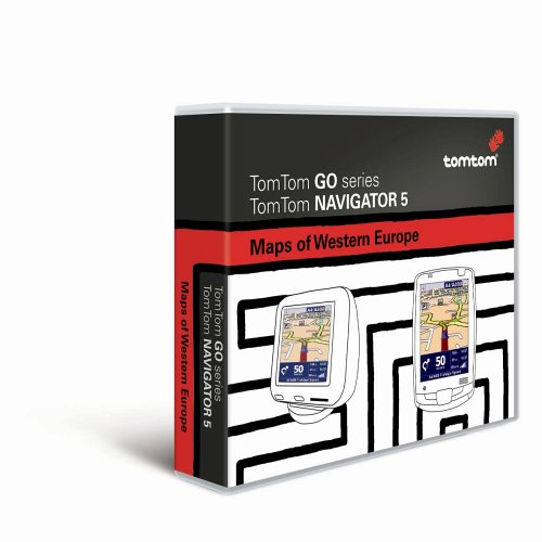 Preisvergleich Produktbild TomTom Maps of Western europe CD