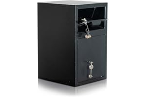 DIADORN COFFRE-FORT DE DÉPÔT | CLAPET D‘INSERTION VERROUILLABLE | SERRURE À CLÉS