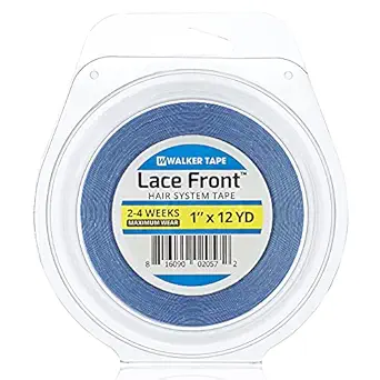Walker 12 Yards Lace Front Support Tape for Toupee and Wig (1/2 Inch)