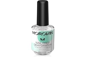 Morovan Nail Prep Dehydrator - 15ml Nail Prep Mesauda Professionale Nail Dehydrator Quick Air Dry Dehydrator Nail Prep Basi Per Unghie Adatto Per Smalto Semipermanente,Uv Unghie Gel,Estensione Gel
