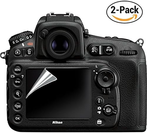 Screen Protector for Nikon D810 D800 D800E, MYECOGO 2 Pack Camera Nano PET Soft Flexible TPU Explosion-proof membrane HD Ultra Clear Thin Scratch Resist Led Screen Protector Film(Nikon D800 D810 )