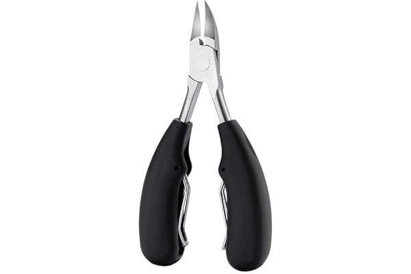 ETSAP Toe Nail Clipper for Ingrown or Thick Toenails, Heavy Duty Toenail Trimmer Nail Clipper Pedicure Tool with Long Handle and Soft Grip for Seniors