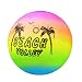 Produktbild LNIMIKIY Moosungek Volleyball Beach Weich, Sommer-Regenbogen-Ball, aufblasbarer Pool Schwimmen Garten Spiel Netz Kinder Spielzeug (20 cm Regenbogen)