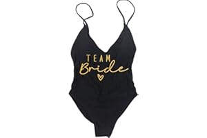 LXURY Bikini Triangolo Donna Team Bride Female Thong Imbottito Costume da Bagno Un Pezzo Spiagge Donne Costumi da Bagno Backless Bather Beachwear