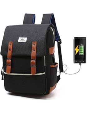 [Gesponsert]HITOP Leichte Schulrucksack Nette Canvas Schultaschen Damen Mädchen EXTRA Groß Kinderrucksack Daypacks Rucksäcke...