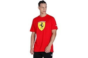 PUMA Camiseta Scuderia Ferrari Big Shield Hombre XL Rosso Corsa Red